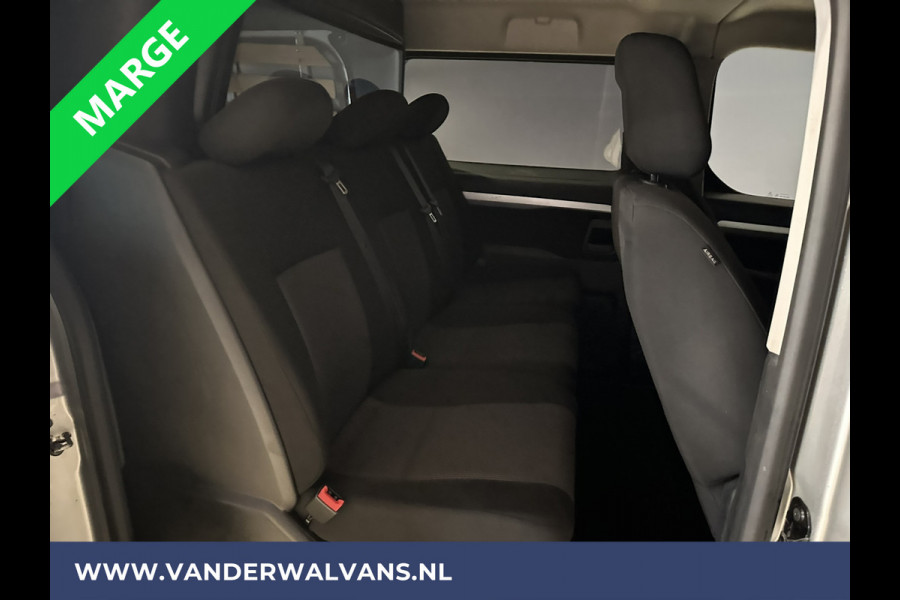 Citroën Jumpy 2.0 BlueHDI **MARGE, GEEN BTW** 123pk L3H1 XL Dubbel cabine Euro6 Airco | Navigatie Cruisecontrol, Apple Carplay, Trekhaak, Parkeersensoren, 5-Zits