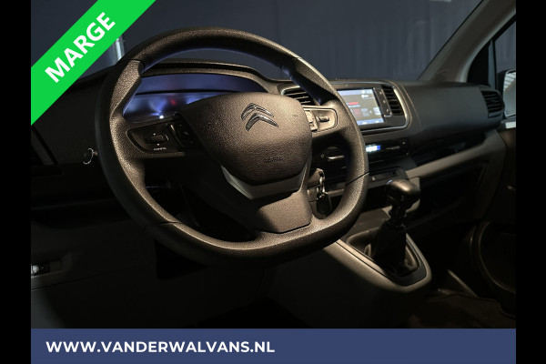 Citroën Jumpy 2.0 BlueHDI **MARGE, GEEN BTW** 123pk L3H1 XL Dubbel cabine Euro6 Airco | Navigatie Cruisecontrol, Apple Carplay, Trekhaak, Parkeersensoren, 5-Zits