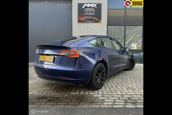 Tesla Model 3 SR+ BLAUW MiC AMD RYZEN MMX PACK