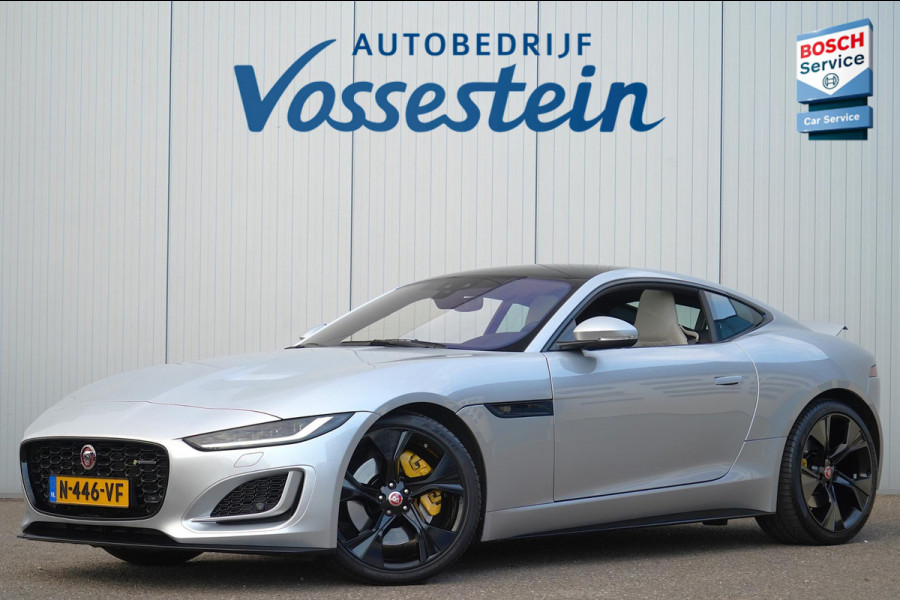 Jaguar F-Type P300 RWD R-Dynamic / 16dkm NAP / 1e Eigenaar / Panodak / Meridian Sound / Camera / Navi