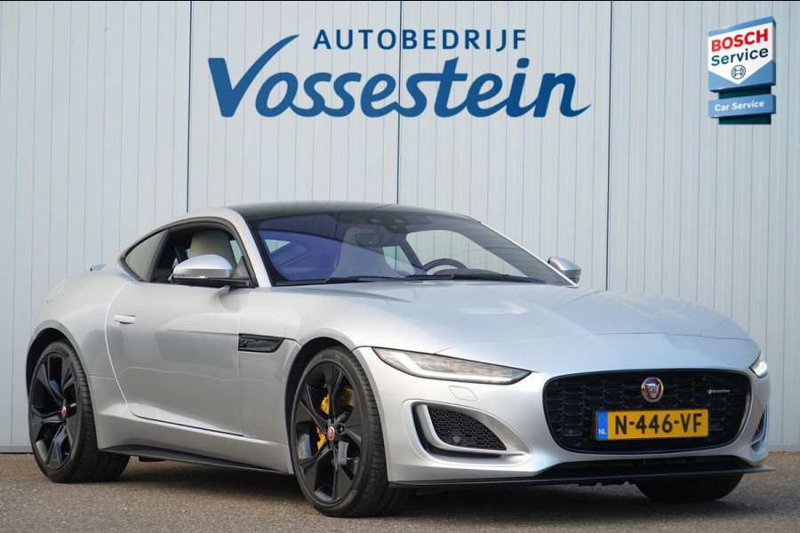 Jaguar F-Type P300 RWD R-Dynamic / 16dkm NAP / 1e Eigenaar / Panodak / Meridian Sound / Camera / Navi