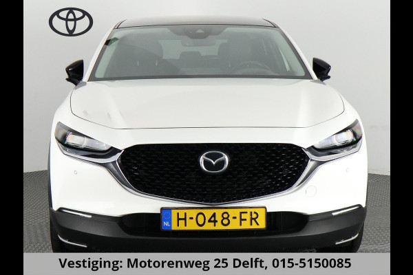 Mazda CX-30 2.0 X-LUXERY LEDER.HYBRIDE AUTOMAAT GARANTIE TOT 2030* 180 PK EN 1: 19 . Zeer rijk uitgerust !!