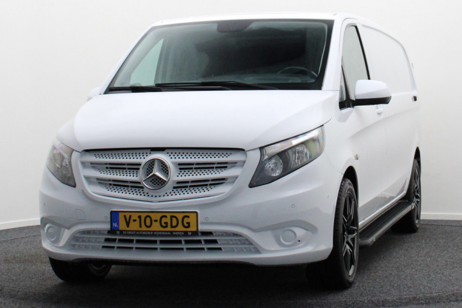 Mercedes-Benz Vito 116 CDI Extra Lang Automaat 3-Zits, Airco, Navigatie, Camera, Apple CarPlay, Cruise, Achterdeuren 270°