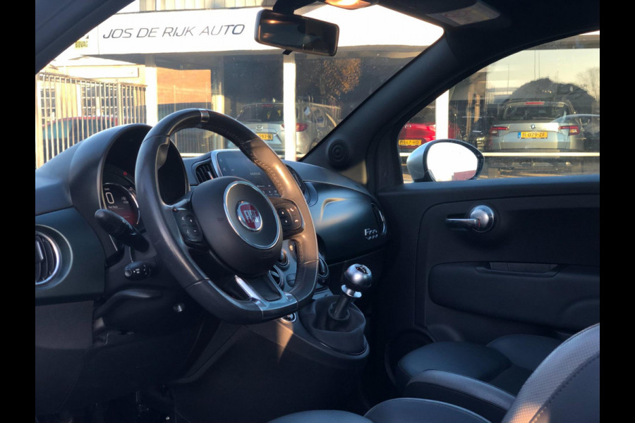 Fiat 500 1.0 Hybrid Rockstar | Pano, Carplay/Android, Half leder, PDC, Cruise, Airco, DAB | Dealeronderhouden | NAP |