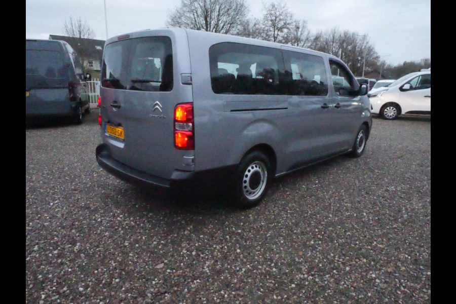 Citroën Jumpy 1.5 BlueHDi 120PK, 9 Persoons Combi, Airco, Prijs is inclusief BTW en BPM, Seperate airco achter