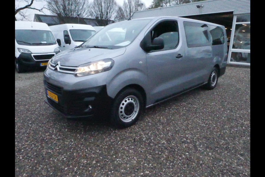 Citroën Jumpy 1.5 BlueHDi 120PK, 9 Persoons Combi, Airco, Prijs is inclusief BTW en BPM, Seperate airco achter