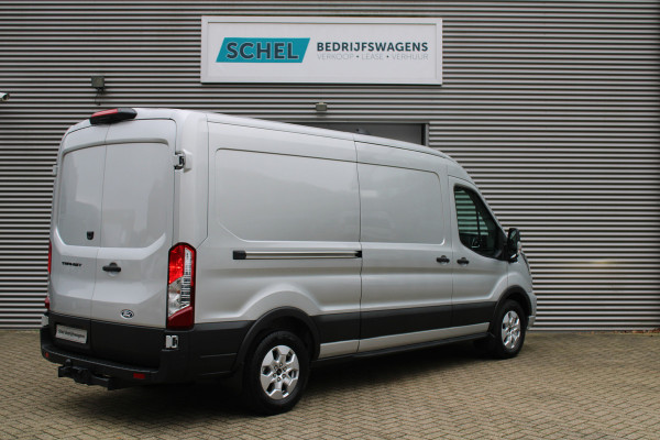 Ford Transit 350 2.0 TDCI L3H2 Limited 165pk - Adaptive Cruise - Luchtvering - Blind Spot - 360 camera - Navigatie - Stoelverwarming - Trekha