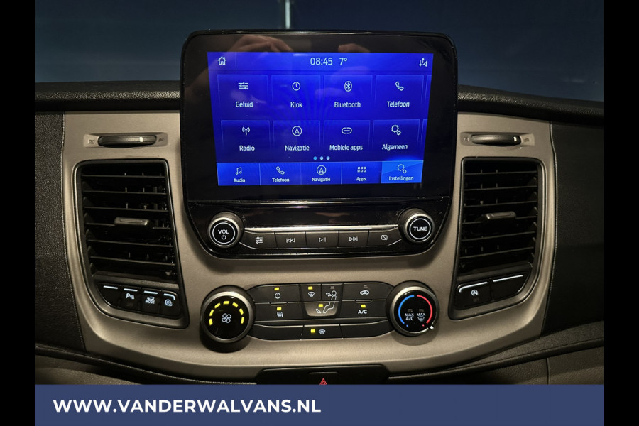 Ford Transit Custom 2.0 TDCI 131pk L2H1 Euro6 Airco | Navigatie | LED | Cruisecontrol | Trekhaak Android Auto, Verwarmde voorruit, Parkeersensoren, Bijrijdersbank