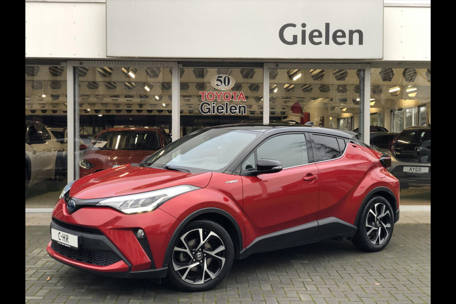 Toyota C-HR 2.0 Hybrid 184pk Style Bi-Tone | Dodehoekherkenning, Stoel + Stuurverwarming, Keyless, CarPlay, Parkeersensoren