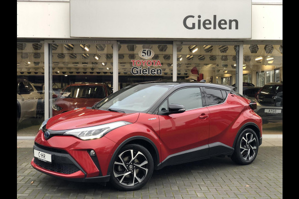 Toyota C-HR 2.0 Hybrid 184pk Style Bi-Tone | Dodehoekherkenning, Stoel + Stuurverwarming, Keyless, CarPlay, Parkeersensoren