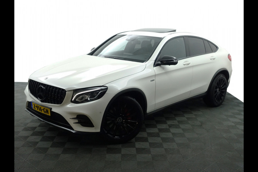 Mercedes-Benz GLC Coupé 250 4MATIC AMG Sport Edition Premium Plus 9G Aut- Leer I Open dak I Camera I Burmester I Sfeerverl I Full