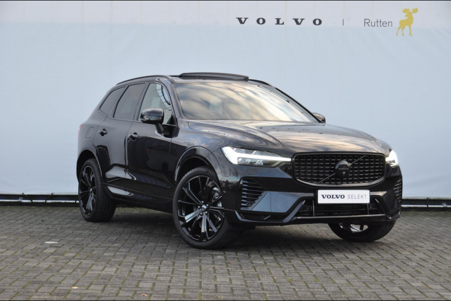 Volvo XC60 T6 350PK AWD Ultra Black Edition Long range / Head-up display / Harman Kardon audio / Panoramadak / BLIS / Elektrisch bedienbare voorstoelen / Memory seats / Verwarmbare stoelen / Keyless entry /