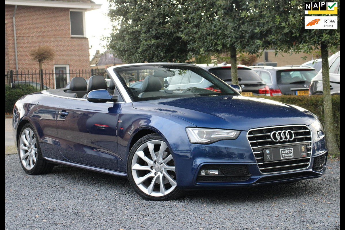 Audi A5 Cabriolet 1.8 TFSI Sport Edition 177 PK 2x S-Line Leder Xenon Cruise Navi 19''