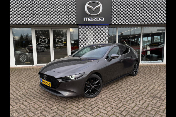 Mazda 3 2.0 e-SkyActiv-X M Hybrid 180 Luxury AUTOMAAT | DEALERONDERHOUDEN | AFNEEMBARE TREKHAAK | NL AUTO | LEER |