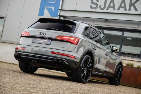 Audi Q5 55 TFSI e Quattro Competition S Edition S-Line 367pk Automaat|Luchtvering|Panoramadak|Virtual Cockpit|OLED Matrix|Trekhaak