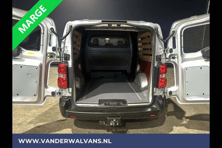 Citroën Jumpy 2.0 BlueHDI **MARGE, GEEN BTW** 123pk L3H1 XL Dubbel cabine Euro6 Airco | Navigatie Cruisecontrol, Apple Carplay, Trekhaak, Parkeersensoren, 5-Zits