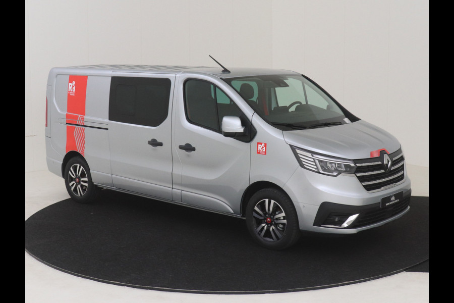 Renault Trafic T29 L2H1 DC 170PK AUTOMAAT EXCLUSIVE LED AIRCO CRUISE CONTROL NAVIGATIE CAMERA LICHT EN REGENSENSOR 2 X SCHUIFDEUR LICHT METALEN VELGEN