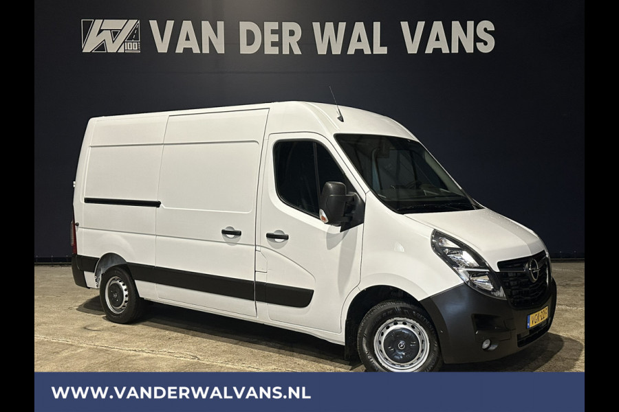 Opel Movano 2.3 Turbo 150pk **BPM VRIJ voor de Ondernemer** L2H2 Euro6 Airco | Leder | 2500kg Trekhaak | Navigatie | Camera cruisecontrol, parkeersensoren, LED, bijrijdersbank