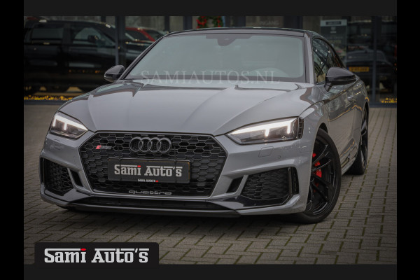 Audi RS5 A5 Coupé 570PK 745 NM | 2.9 TFSI QUATTRO | TOP STAAT | ONDERHOUD HISTORIE AANWEZIG | NARDO GREY | RS STOELEN | MASSAGE | PANO | ZWART HEMEL | BLACK LINE | MATRIX LED | VAGTechniek Tuning.