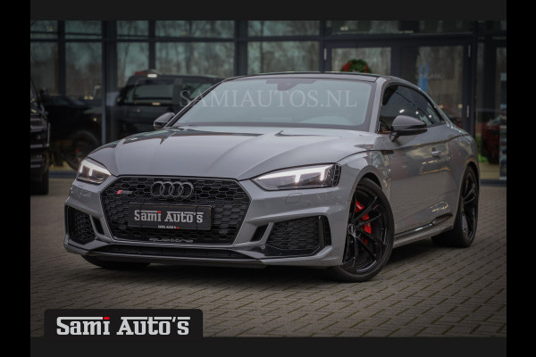 Audi RS5 A5 Coupé 570PK 745 NM | 2.9 TFSI QUATTRO | TOP STAAT | ONDERHOUD HISTORIE AANWEZIG | NARDO GREY | RS STOELEN | MASSAGE | PANO | ZWART HEMEL | BLACK LINE | MATRIX LED | VAGTechniek Tuning.