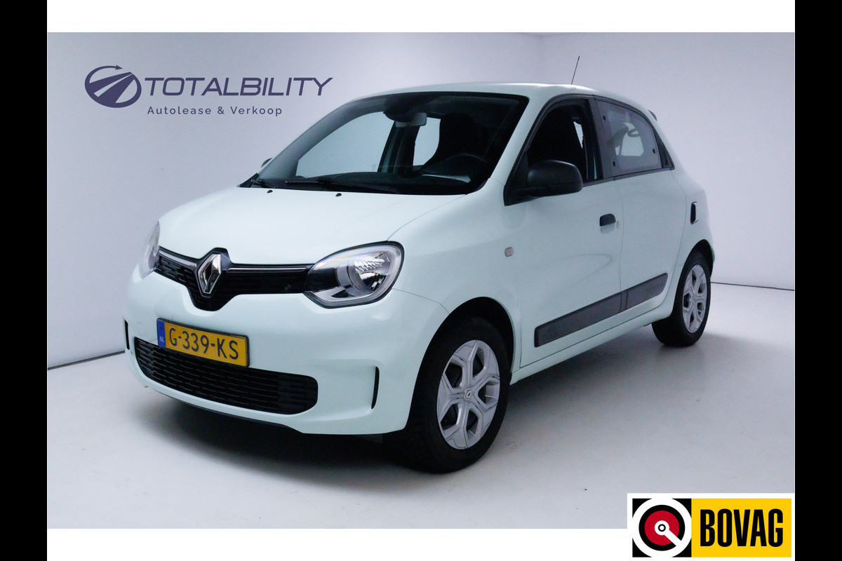 Renault Twingo 1.0 SCe Life 74 PK Airco, Bluetooth, Cruise, 15"Lichtmetalen velgen, Mintgroen, winterset