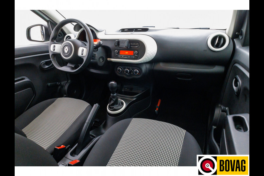 Renault Twingo 1.0 SCe Life 74 PK Airco, Bluetooth, Cruise, 15"Lichtmetalen velgen, Mintgroen, winterset