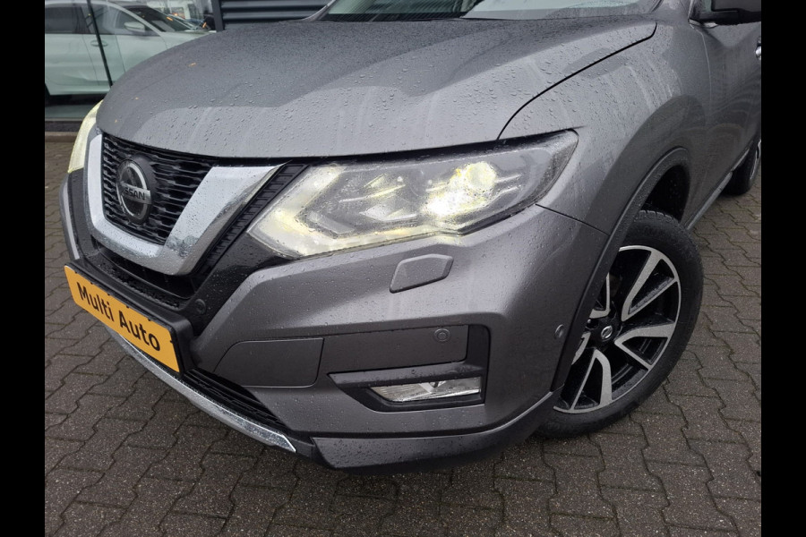 Nissan X-Trail 1.3 DIG-T Tekna Automaat | Panodak | Lederen Sportstoelen Elektrisch | Trekhaak Afneembaar | Bose Sound | Navigatie | 360 Camera | L.M. 19" |