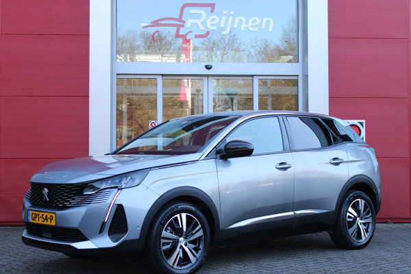 Peugeot 3008 1.2 130PK ALLURE PACK BUSINESS | NAVIGATIE | ACHTERUITRIJ CAMERA | APPLE CARPLAY/ANDROID AUTO | DODEHOEK BEWAKING | KEYLESS ENTRY/START | LICHTMETALEN VELGEN 18" | ADAPTIVE CRUISE CONTROL | LED KOPLAMPEN | DAB+ RADIO |