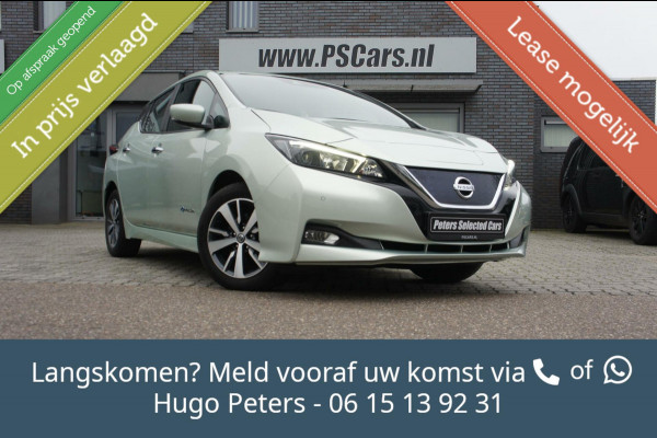 Nissan Leaf 40 kWh Camera|Navigatie|Stoel-Stuurverwarming