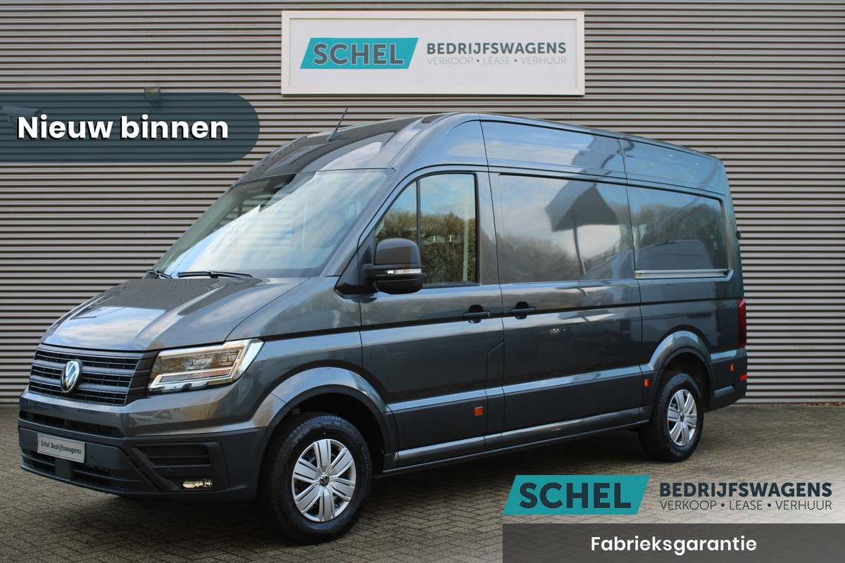 Volkswagen Crafter 35 2.0 TDI L3H3 177pk - Facelift - 2x Schuifdeur - Navigatie - LED - Geveerde stoel - Virtual cockpit - Camera - Trekhaak - Stoe