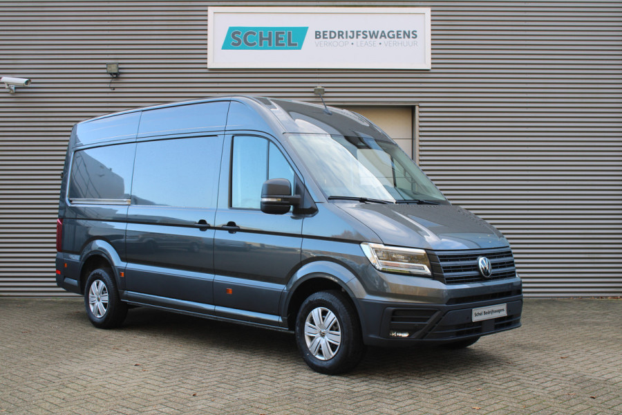 Volkswagen Crafter 35 2.0 TDI L3H3 177pk - Facelift - 2x Schuifdeur - Navigatie - LED - Geveerde stoel - Virtual cockpit - Camera - Trekhaak - Stoe