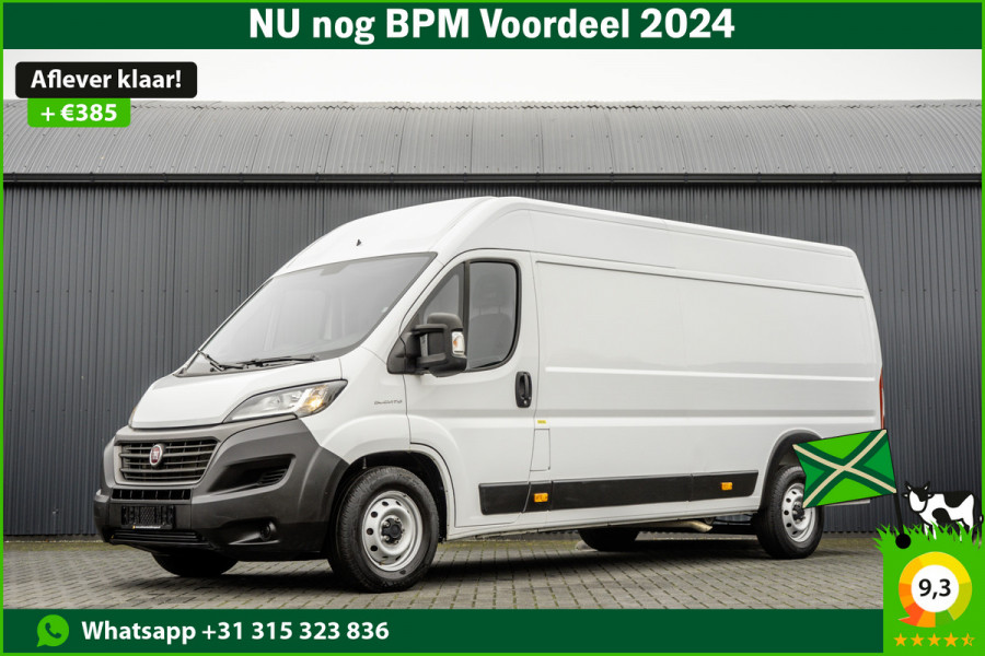 Fiat Ducato **2.2 MultiJet L4H2 | Euro 6 | 141 PK | Cruise | Camera | Airco | Navigatie**