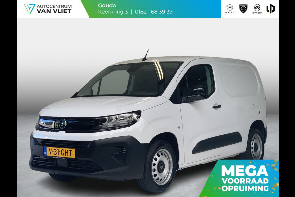 Opel Combo 1.5 BlueHDi 100pk S&S L1 1000kg | Draadloze Apple Carplay/Android Auto | Laadruimte betimmering | Cruise Control | Parkeersensoren Achter | 3 Zitplaatsen |