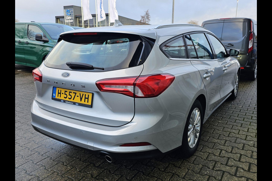 Ford Focus Wagon 1.0 EcoBoost 125 PK Titanium Business 125pk | Winterpack | Navigatie | Cruise control | Reservewiel | Apple carplay / Android auto | DAB