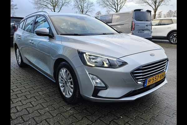 Ford Focus Wagon 1.0 EcoBoost 125 PK Titanium Business 125pk | Winterpack | Navigatie | Cruise control | Reservewiel | Apple carplay / Android auto | DAB