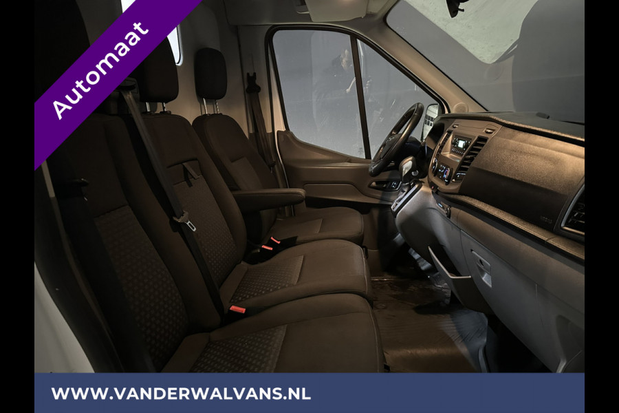 Ford Transit 2.0 TDCI 131pk Automaat L3H2 Euro6 Airco | Cruisecontrol | Verwarmde voorruit Parkeersensoren, Bijrijdersbank