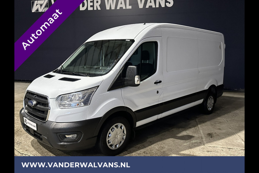 Ford Transit 2.0 TDCI 131pk Automaat L3H2 Euro6 Airco | Cruisecontrol | Verwarmde voorruit Parkeersensoren, Bijrijdersbank