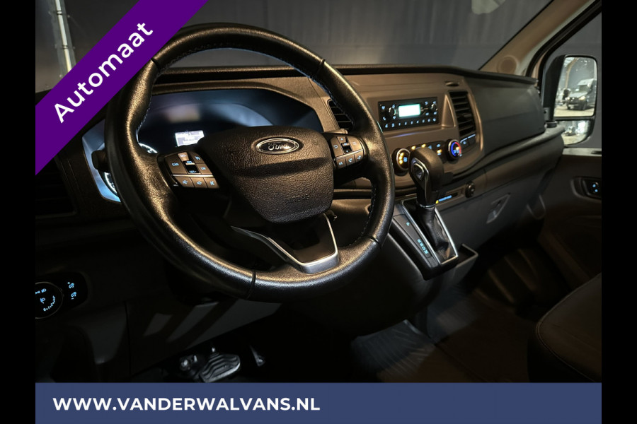 Ford Transit 2.0 TDCI 131pk Automaat L3H2 Euro6 Airco | Cruisecontrol | Verwarmde voorruit Parkeersensoren, Bijrijdersbank