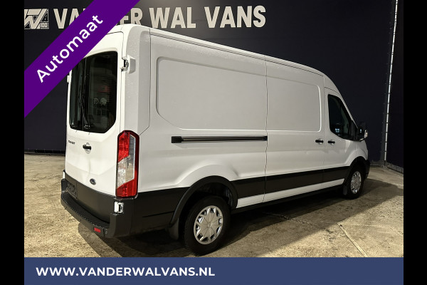 Ford Transit 2.0 TDCI 131pk Automaat L3H2 Euro6 Airco | Cruisecontrol | Verwarmde voorruit Parkeersensoren, Bijrijdersbank