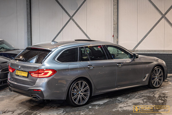 BMW 5 Serie Touring 540i xDrive High Executive|Pano|Cam|H&K