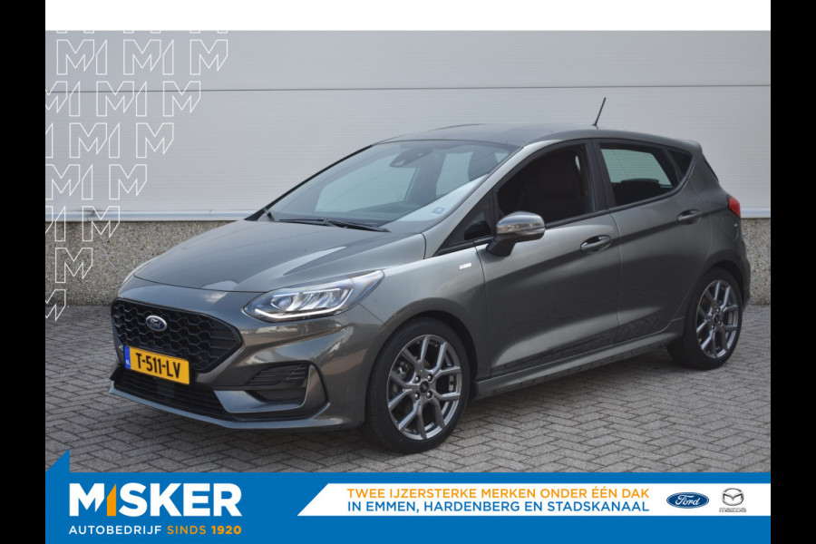 Ford Fiesta 1.0 EcoB.Hyrid. ST-Line AUTOMAAT! Driver/Winterpack/Trekhaak!