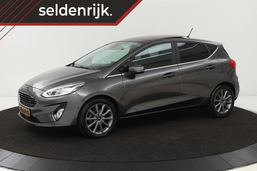 Ford Fiesta 1.0 EcoBoost Titanium | Panoramadak | Adaptive cruise | Carplay | Camera | B&O Sound | Climate control | Park Assist | Navigatie