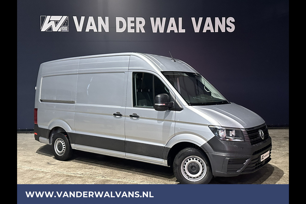 Volkswagen Crafter 2.0 TDI 141pk L3H3 L2H2 Euro6 Airco | Navigatie | Apple Carplay | Android Auto | Cruisecontrol Bijrijdersbank, 3000kg trekvermogen