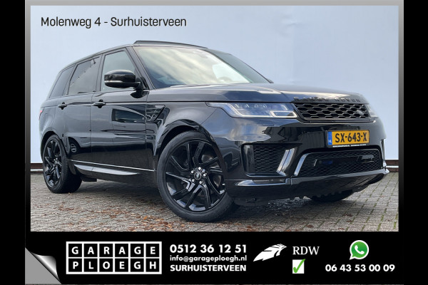 Land Rover Range Rover Sport 3.0 TDV6 HSE Pano Luchtv Stoelventilatie Stuurverw Black Edition Dynamic Orig-NL facelift Vol!