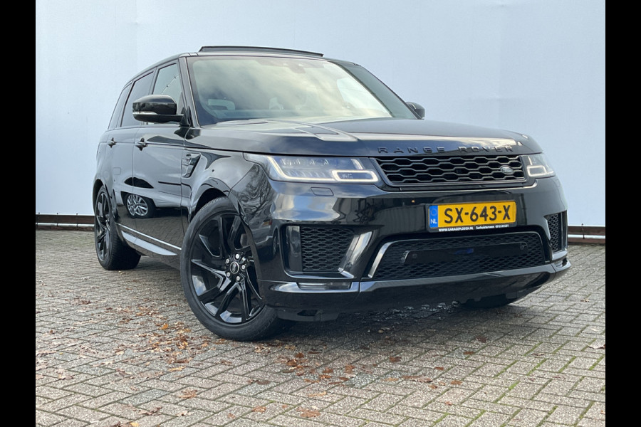 Land Rover Range Rover Sport 3.0 TDV6 HSE Pano Luchtv Stoelventilatie Stuurverw Black Edition Dynamic Orig-NL facelift Vol!