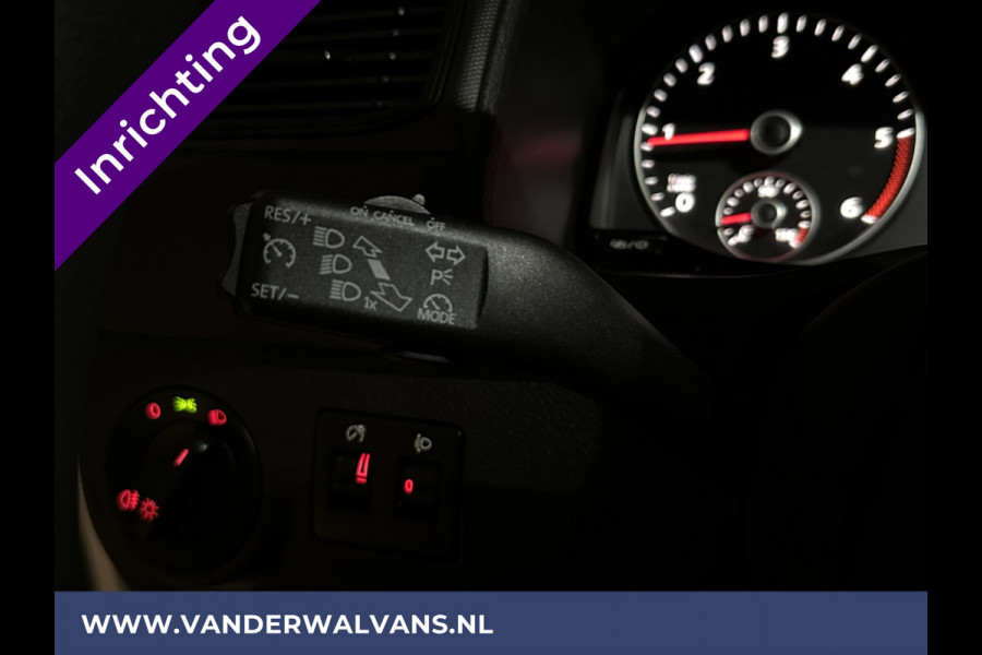 Volkswagen Caddy 2.0 TDI 102pk L2H1 Maxi inrichting Euro6 Airco | Navigatie | Apple Carplay | Android Auto | 1500kg Trekhaak Cruisecontrol, Zijdeur