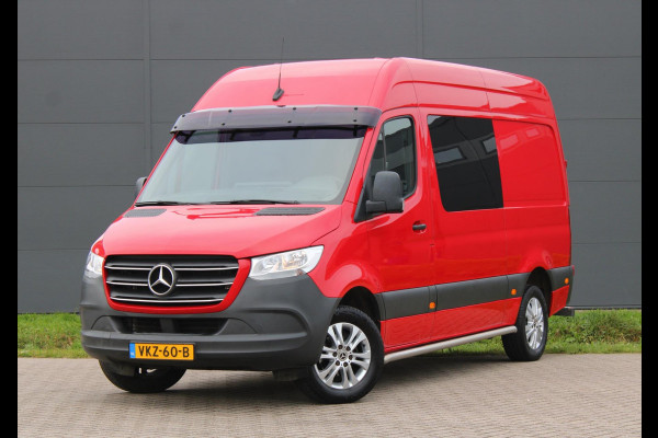 Mercedes-Benz Sprinter 317 1.9 CDI L2H2 DubbelCabine Automaat Navi Leder 170PK