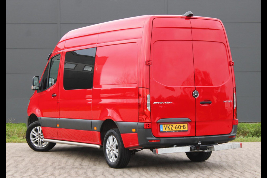 Mercedes-Benz Sprinter 317 1.9 CDI L2H2 DubbelCabine Automaat Navi Leder 170PK