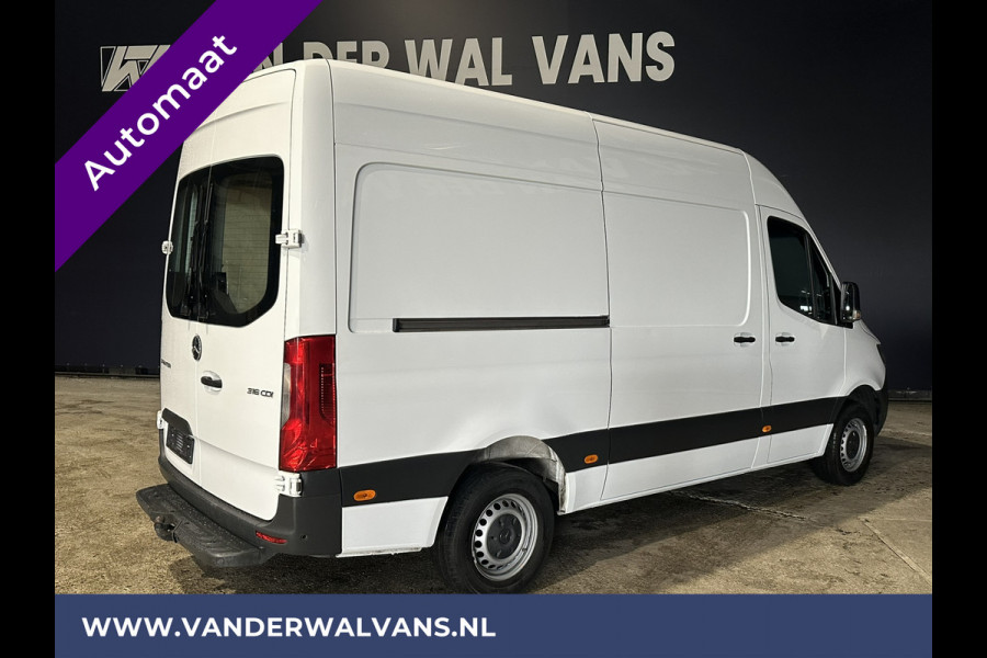 Mercedes-Benz Sprinter 316 CDI 163pk Automaat **BPM VRIJ voor de Ondernemer** L2H2 Euro6 Airco | Camera | Apple Carplay | Android Auto | Trekhaak Parkeersensoren