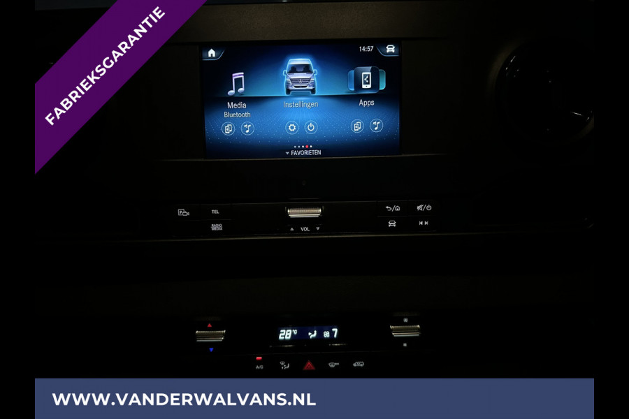 Mercedes-Benz Sprinter 317 CDI 170pk L3H2 Fabrieksgarantie Euro6 Airco | Camera | Apple Carplay | Android Auto | Cruisecontrol Parkeersensoren, Stoelverwarming, Bijrijdersbank, MBUX